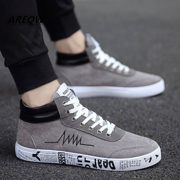 Flat High-top Sneakers 2019