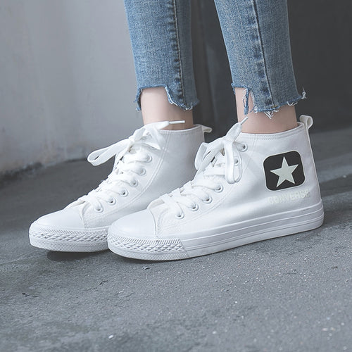 Canvas Ankle Sneakers 2019